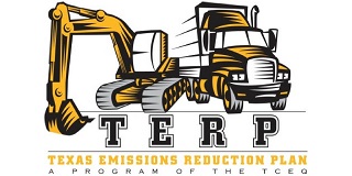 TERP logo with truck and excavator