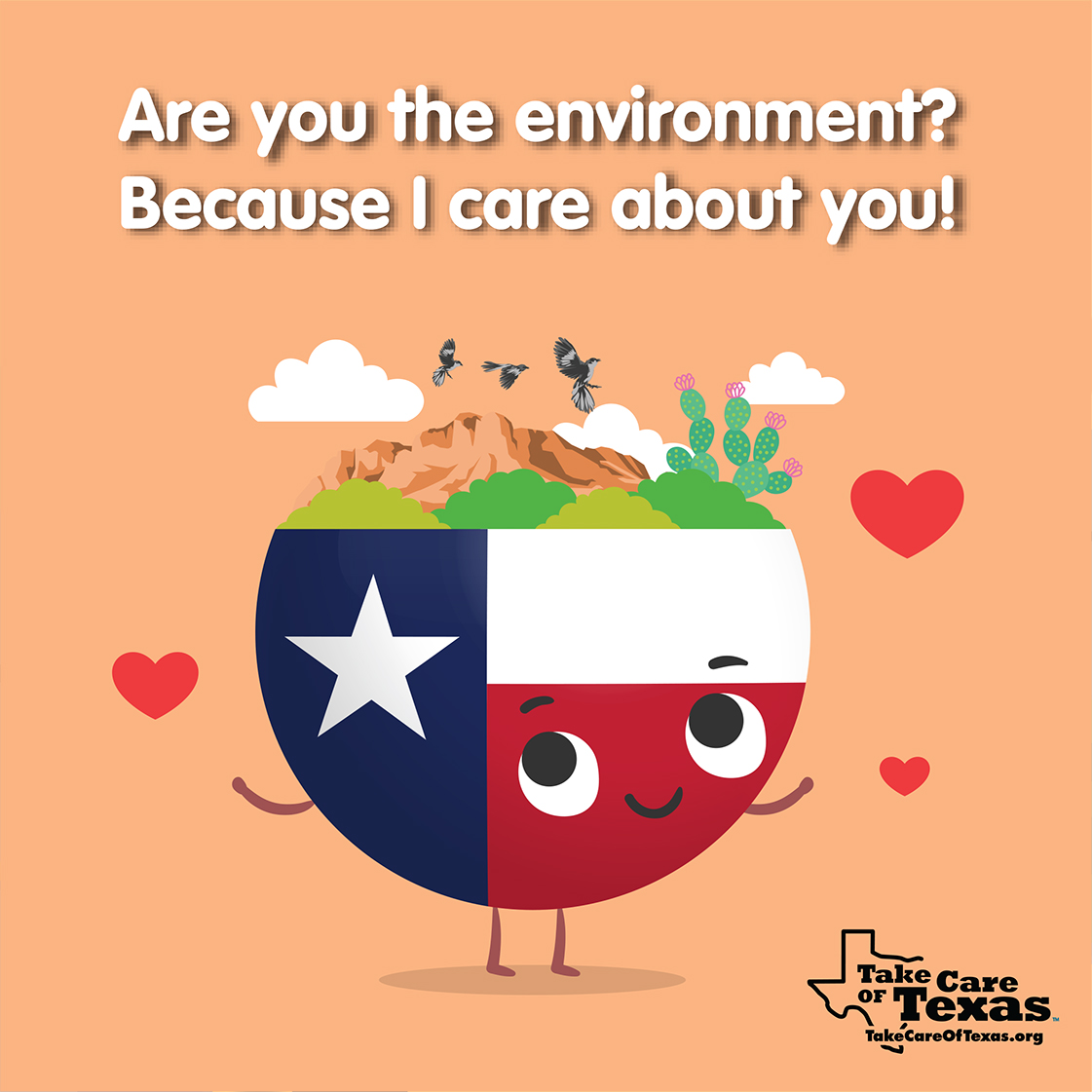 Are you the environment? Because I care about you!