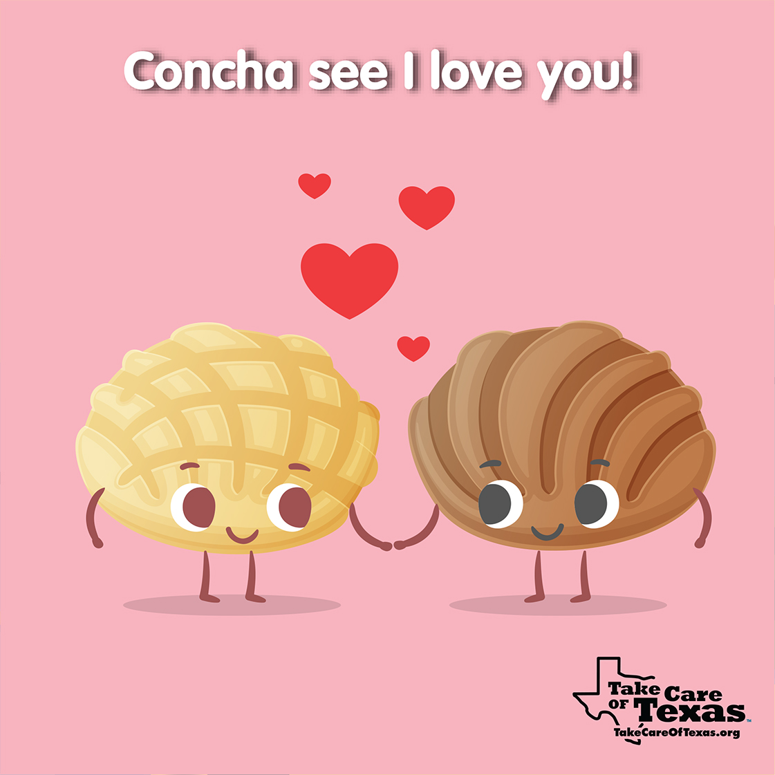 Concha see I love you.