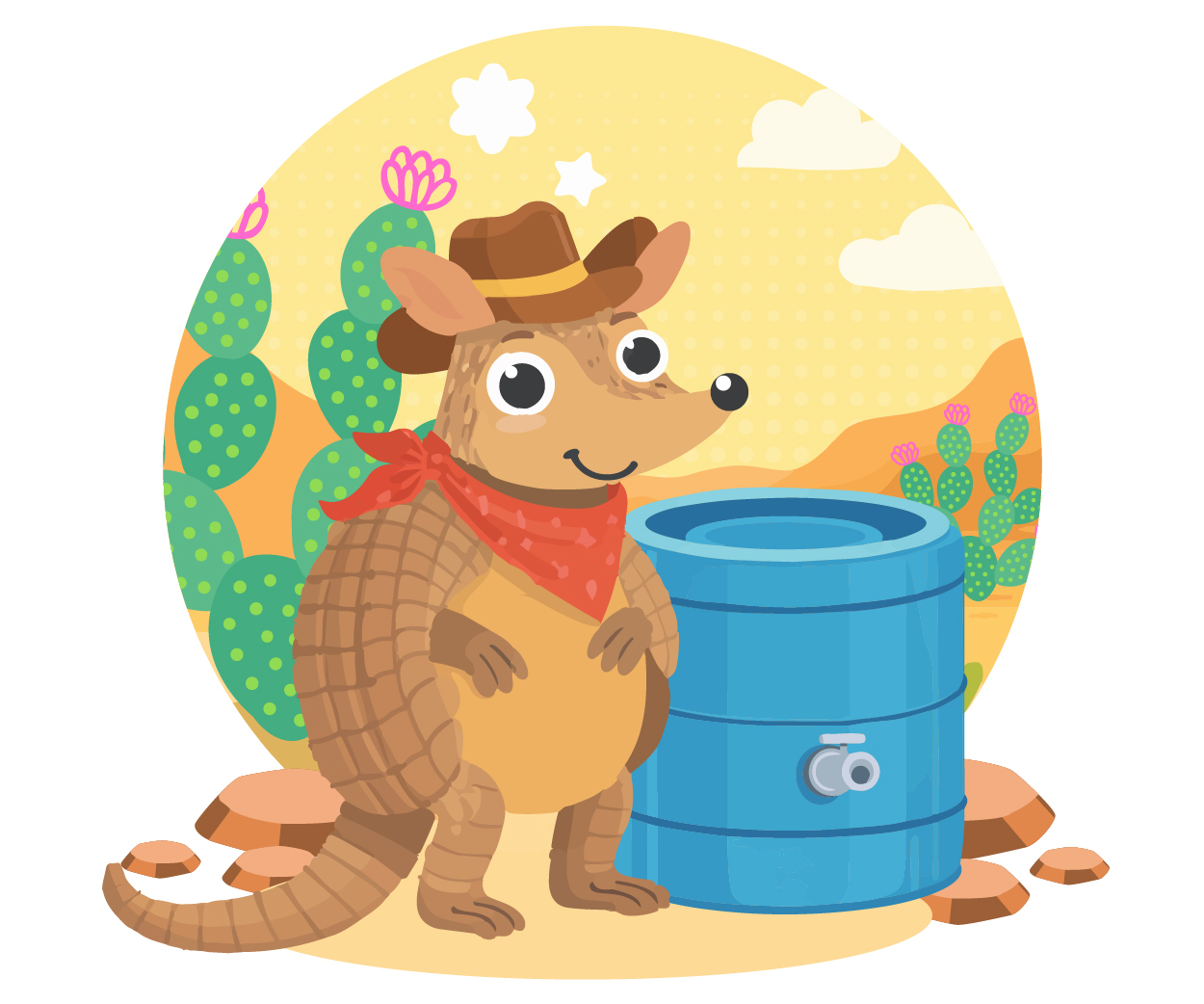 Describe the quiz result image