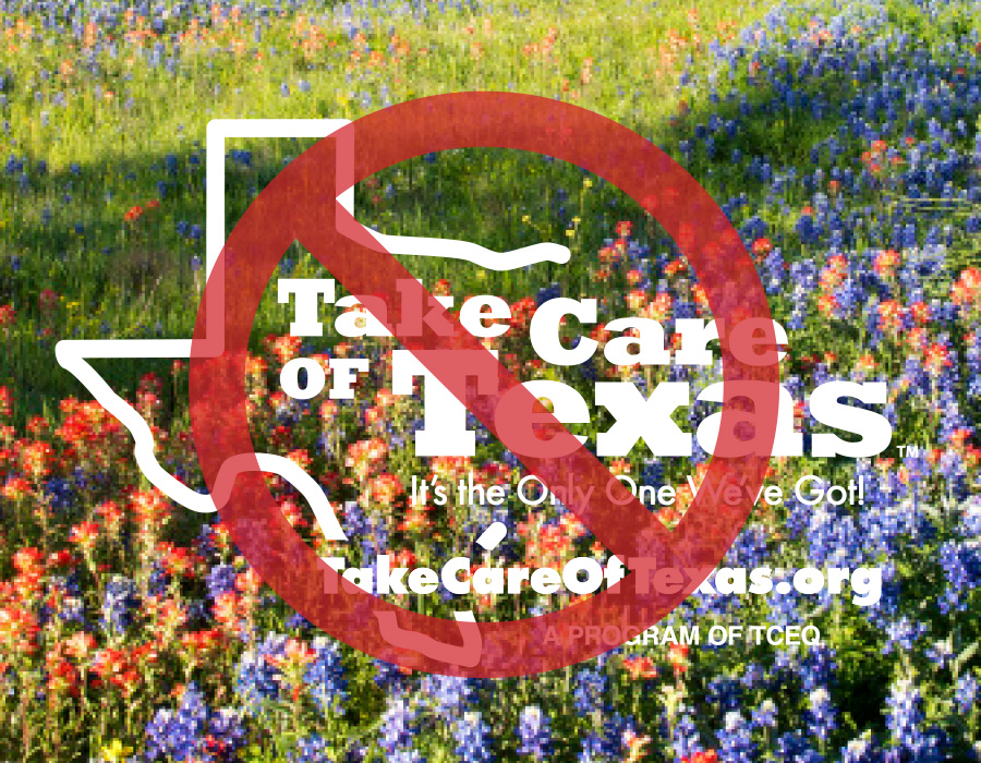 Incorrect: logo not legible over a busy photo