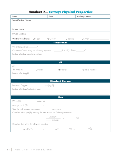 Survey: Physical Properties