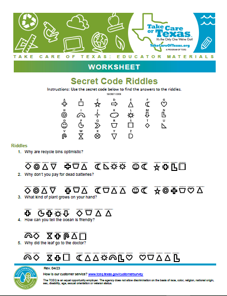 secret code riddles