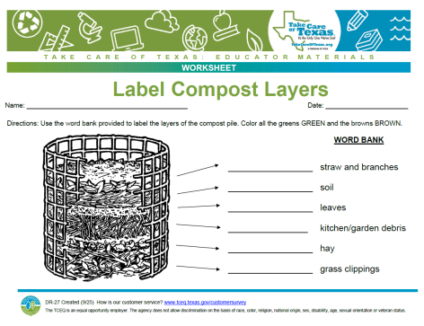 compost layers