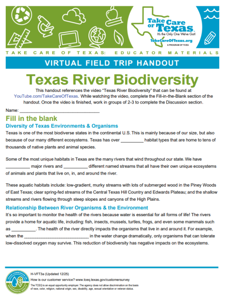 texas river biodiversity
