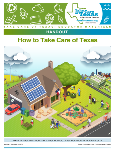 how to take care of texas handout