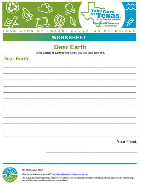 dear earth