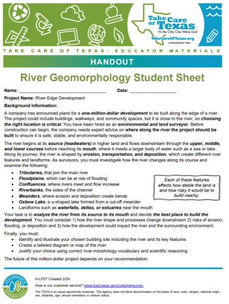 river geomorphology
