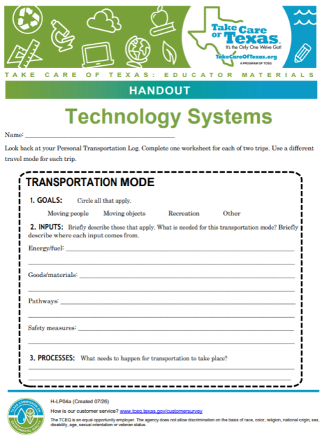 technology systems handout