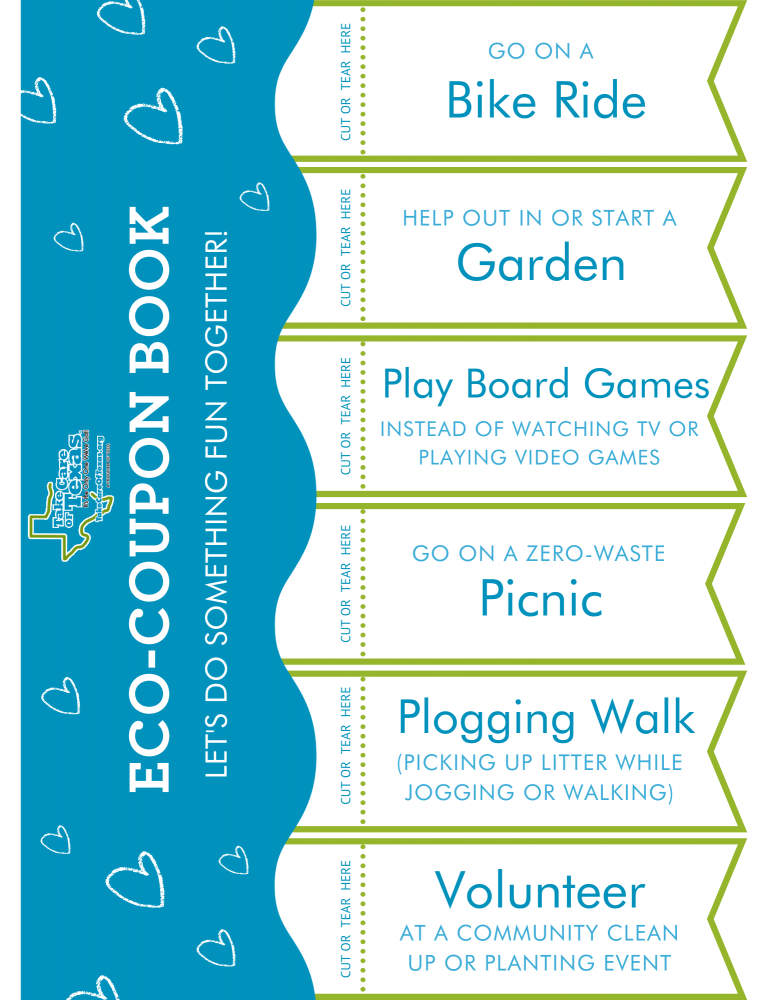 Eco-Coupon Activities Sheet