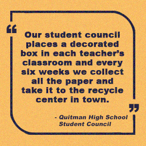 School Recycling Benefits
