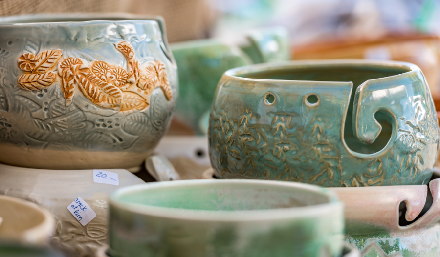 Homemade pottery