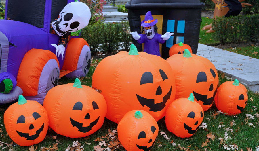 Halloween pumpkin inflatables