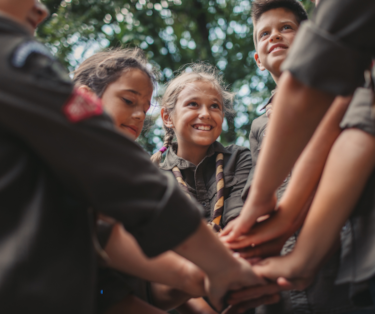 scouts hands