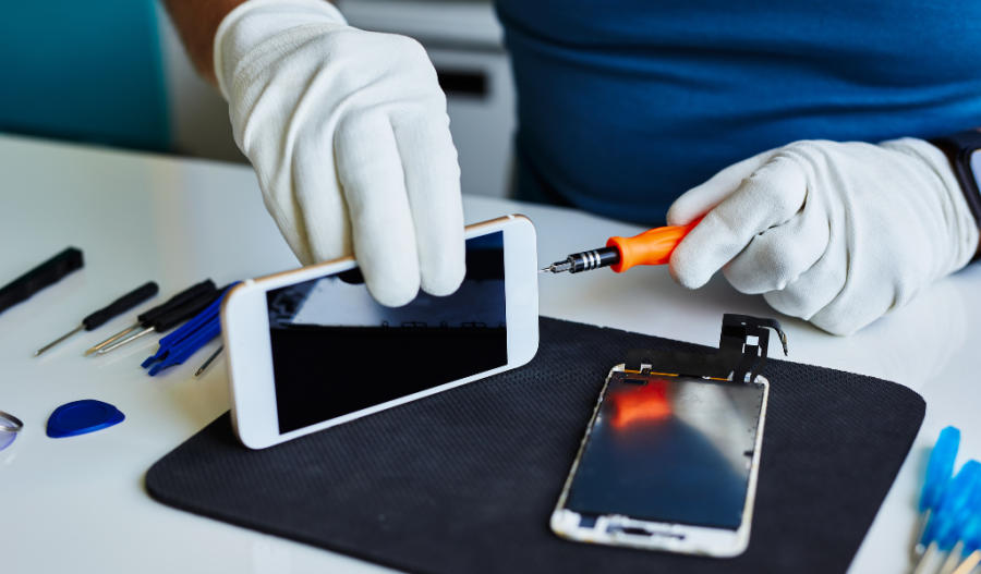 Fixing a smart phone
