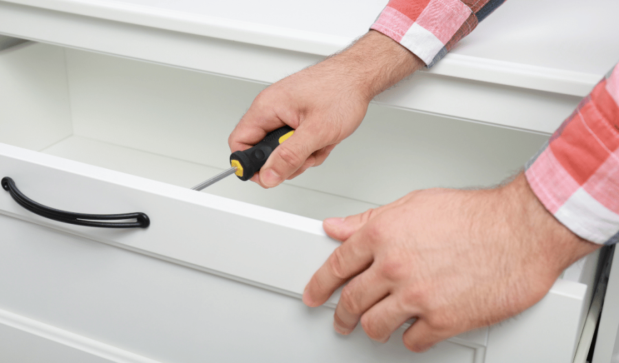 Fixing a drawer