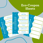 Eco-Coupon Sheets Graphic