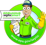 EPA Septic Smart Week Warning Man